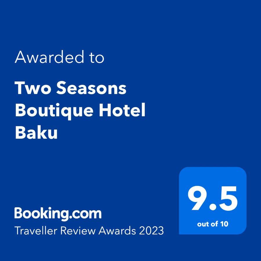 Two Seasons Boutique Hotel Baku Exterior foto